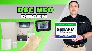 DSC PowerSeries Neo: How to Disarm with Touchscreen