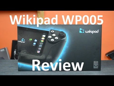 Обзор игрового планшета Wikipad WP005