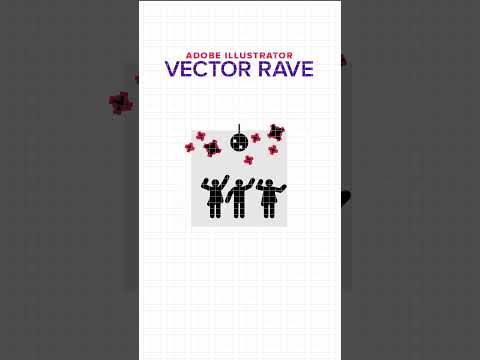 Adobe Illustrator vector rave thumbnail