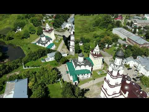 Inspection of the ancient Russian city of Kirzhach. August 2019