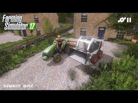 Building gravel driveway | Sandy Bay 17 | Farming Simulator 2017 | Episode 11