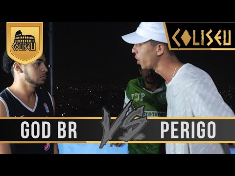PERIGO X GOD BR - BATALHA DO COLISEU - EDIÇÃO 75