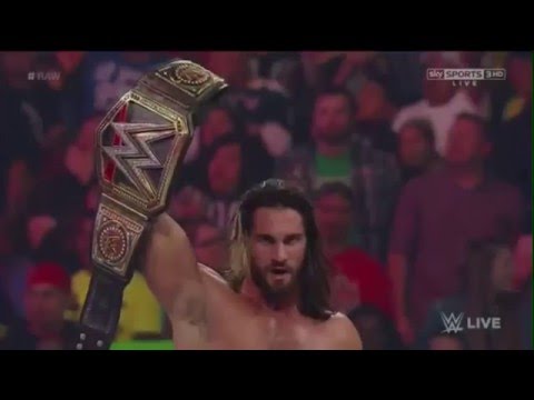 Seth Rollins vs Neville Raw - Full Match HD