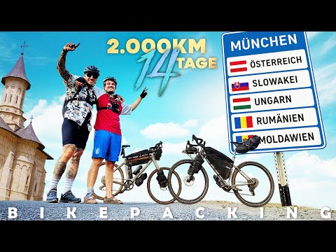 Bikepacking! Von München nach Moldawien! 2.000km in 14 Tagen DOKU