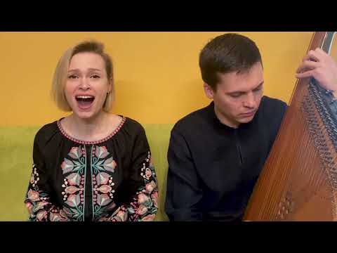 Margarita Meleshko & Yaroslav Dzhus performing Komandant Sava before bomb attack in Kyiv