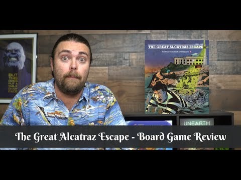 The Great Alcatraz Escape - Board Game Review