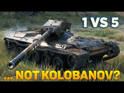 Concept 1B • 1 vs 5 is No Longer Kolobanov? World of Tanks