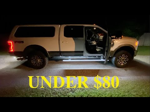 Full Length Running Board LED Lights-F250-Plug&Play-Budget Install DIY
