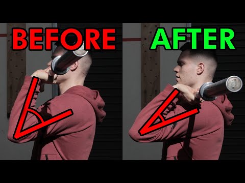 Front Squat More With This Easy Fix | Front Rack Mobility