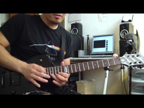 ESP LTD EC-50 - Crazy Train guitar Solo w/ backing track - Ozzy Osbourne