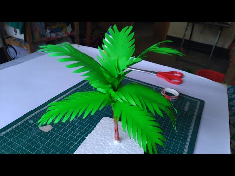 HOW TO MAKE PAPER TREE FOR ARCHITECTURAL MODEL