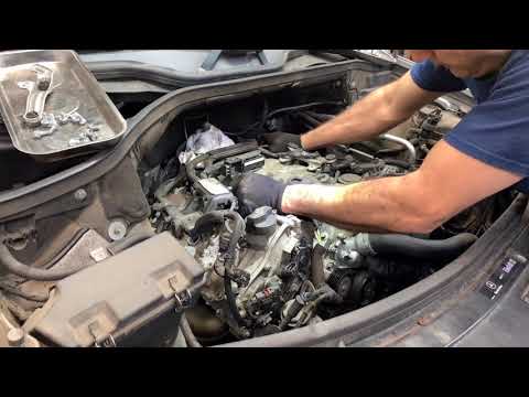 2007 Mercedes Ml350 Intake manifold removal Part 2