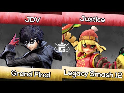 JDV (Joker) vs. Justice (Min Min) | Legacy Smash #12 | Smash Ultimate Grand Final