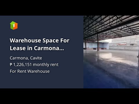 Warehouse Space For Lease in Carmona Cavite 4794 sqm