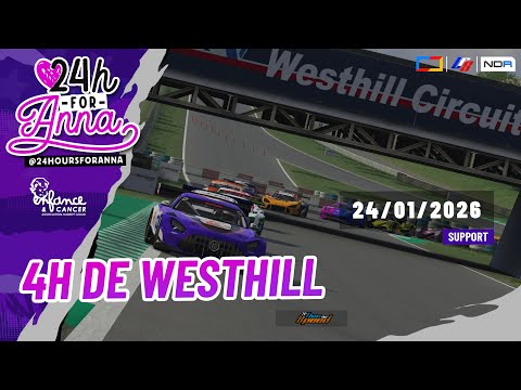4 Hours of Westhill in Support of 24h for Anna -  LFS France Endurance Series 2026 | Live for Speed