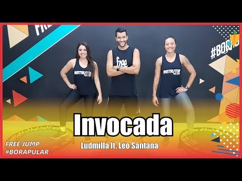 Invocada - Ludmilla ft. Léo Santana | Coreografia Free Jump (AULA DE JUMP)