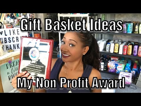 Mens & Women's Raffle Gift Basket Ideas /Raffle Prizes/Award for my Non Profit Announcement Video
