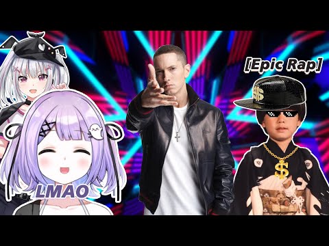 Shinomiya burst out laughing when Hendy imitates Eminem ǀ VSPO