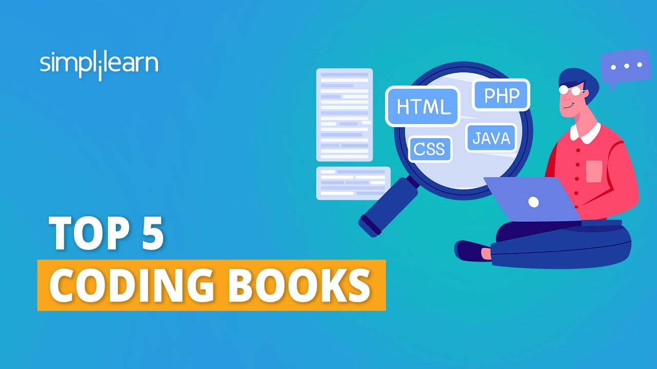 Top 5 Coding Books For 2026 | Best Coding Books For Beginners | Learn Coding | Simplilearn