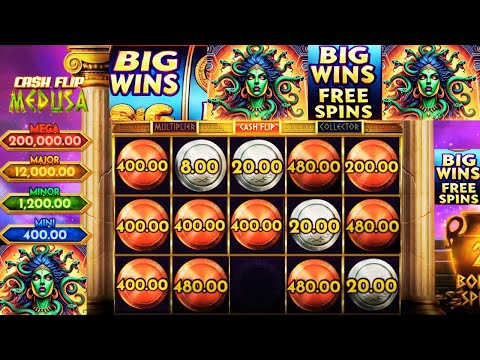 🧿 Cash Flip Medusa Slot: Unlock Bonuses & Free Spins for Big Wins! 🐍💸