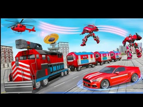 Train Robot Transformation Game 2022 | Multi Robot Transform | Chari Games