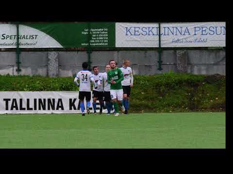 Tallinna Kalev vs FC Flora 2-2 30.09.18 penalti ja viigivärav Kalevile
