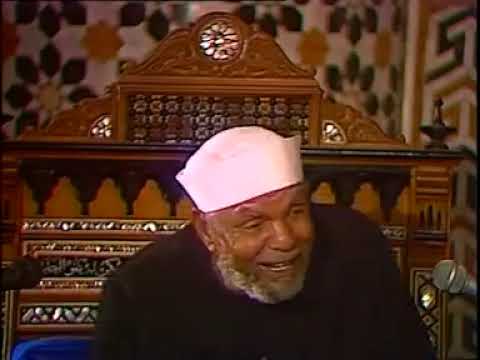 If you've lost the joy of life, try listening to this profound talk by Sheikh Al-Sha'rawi.