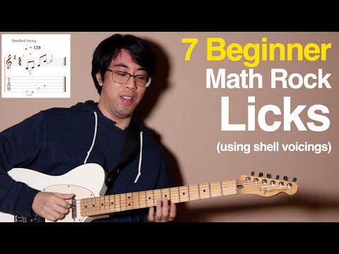 7 Beginner Math Rock Licks That Will Teach You How To Write Riffs