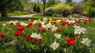 🌸 Gentle Spring Breeze | Peaceful Nature, Birdsong & Stress Relief Ambience 🍃🎶🕊️