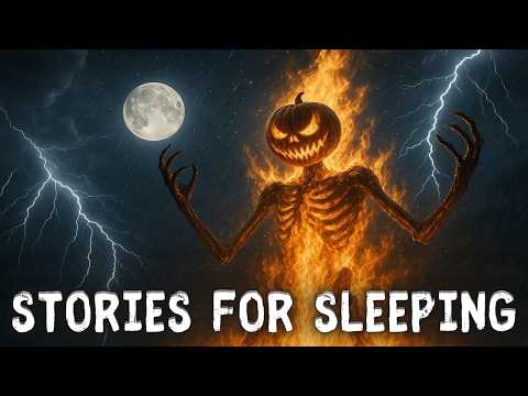 10 HOURS of Bedtime Stories for Adults | NO ADVERTS | Black Screen | Rain Sounds 🌧
