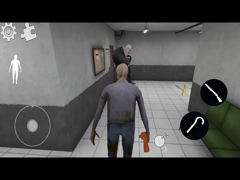 Playing as Grandpa in ice Scream 4 | ice Scream 4 New Mod #2