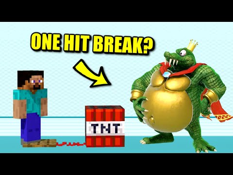 Who Can Break King K. Rool's Belly Armor in One Hit in Smash Bros. Ultimate? (DLC Included)