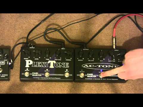 Carl Martin Plexitone Vs Carl Martin AC Tone Distortion & Overdrive Pedals