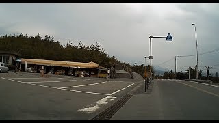 preview picture of video '[桜島南側おすすめコース] 桜島砂防センタ→有村展望台→埋没鳥居(2倍速).Recommended course of Sakurajima.'