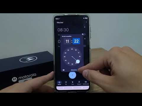 So aktivieren Sie einen Alarm auf dem Moto G50