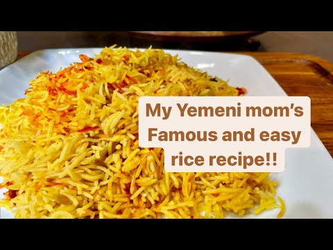 Famous Yemeni Rice Recipe!!!!What Everyone in My Social Platforms Have Been Waiting For!!!!