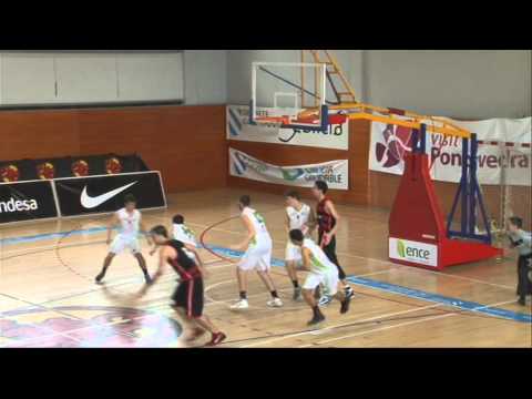 MYRTIA -MANRESA---CAMPEONATO ESPAÑA JUNIOR BALONCESTO MARIN 2014VTS 01 2