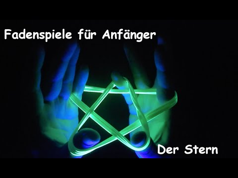 Fadenspiele - Anleitung (Deutsch) - Fadenspielfigur: Der Stern