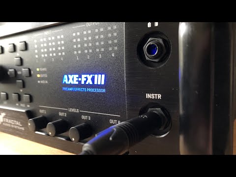 Fractal Audio Systems Axe-Fx III Unboxing & First Start
