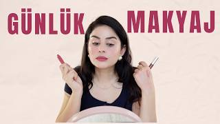 Roza ve Melazmalı cilt için Günlük makyajım & favorilerim