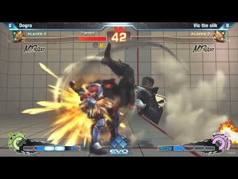 [EVO 2012 SSFIV AE] Dogra (M.Bison) vs Vic the slik (M.Bison)