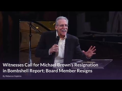 Witnesses Call for Michael Brown’s Resignation in Bombshell Report