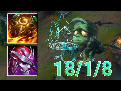 Amumu Jungle VS Elise Highlights | Diamond 1 Patch 12.18