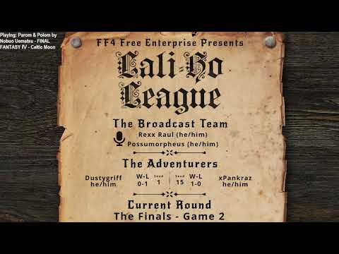 Final Fantasy IV Free Enterprise LaliHo League Finals - Dustygriff vs xPankraz Game 2 [6/4/21]