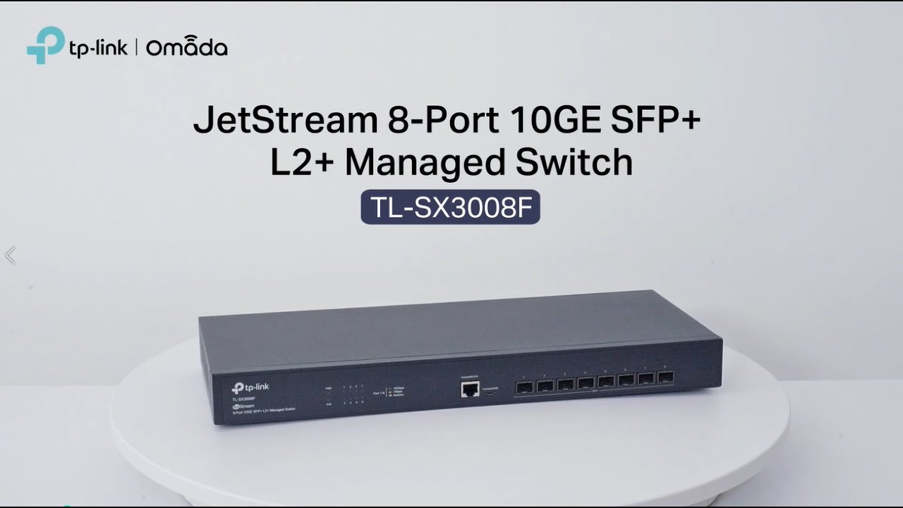 TP-Link SFP+ Switch TL-SX3008F 8 Port