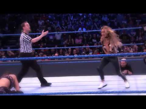 Carmella vs  Aliyah  SmackDown LIVE, Jan  3, 2017