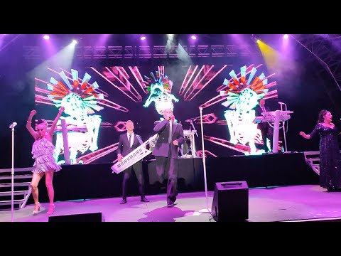The Human League live full concert  front of stage  -  Live at Dreamland Margate UK 21.07.2023 -