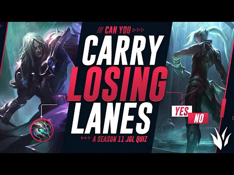 How To Carry When All Lanes Are LOSING! | Jungle Decision Making Test | League of Legends Guide