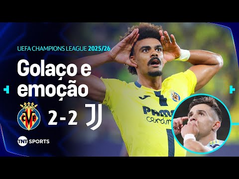 Gols e lances de Villarreal x Juventus