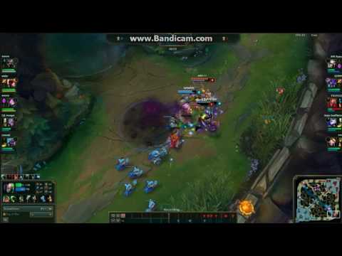 Braum Support Lehends giving up 1st blood vs Singed Mid YSGYGGS